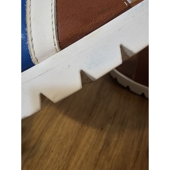 Seychelles Size 8.5 Sey Collection Tantalize Heeled Sandal In Orange Multi ... - Picture 9 of 13